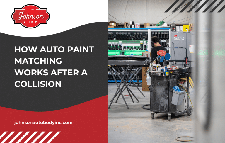 How Auto Paint Matching Works After a Collision