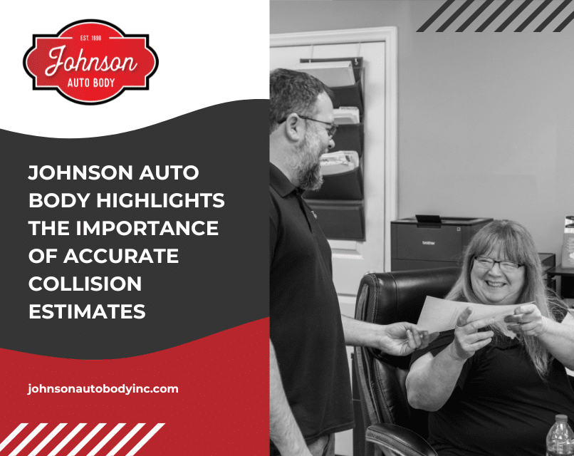 Accurate collision repair estimate at Johnson Auto Body